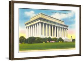 Lincoln Memorial, Washington D.C.-null-Framed Art Print