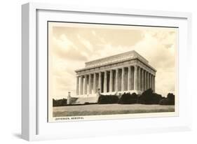 Lincoln Memorial, Washington D.C.-null-Framed Art Print