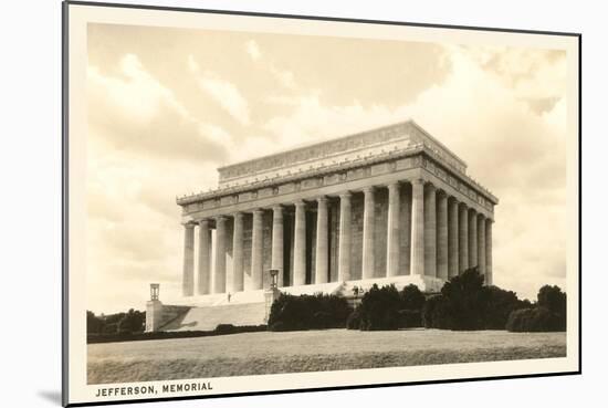 Lincoln Memorial, Washington D.C.-null-Mounted Art Print