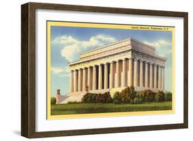 Lincoln Memorial, Washington D.C.-null-Framed Art Print