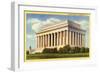 Lincoln Memorial, Washington D.C.-null-Framed Art Print