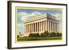 Lincoln Memorial, Washington D.C.-null-Framed Art Print