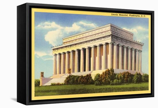 Lincoln Memorial, Washington D.C.-null-Framed Stretched Canvas