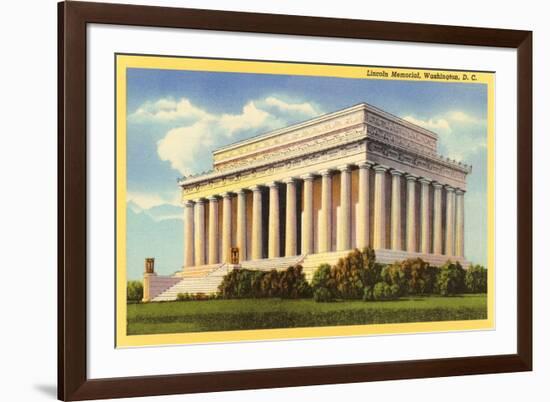 Lincoln Memorial, Washington D.C.-null-Framed Art Print