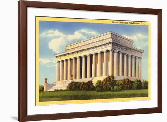 Lincoln Memorial, Washington D.C.-null-Framed Art Print