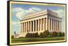 Lincoln Memorial, Washington D.C.-null-Framed Stretched Canvas