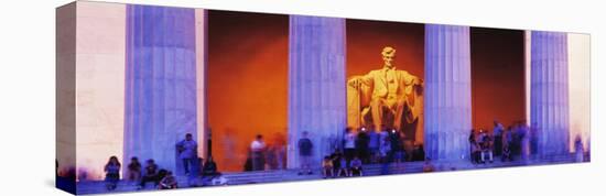 Lincoln Memorial, Washington DC, District of Columbia, USA-null-Stretched Canvas