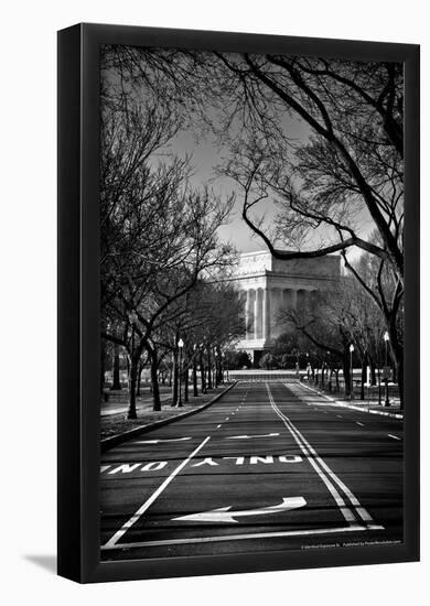 Lincoln Memorial Washington DC-null-Framed Poster