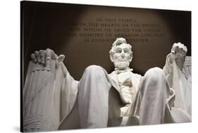 Lincoln Memorial, Washington DC-William Perry-Stretched Canvas