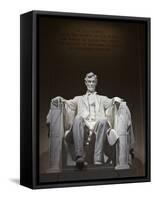 Lincoln Memorial, Washinton D.C., USA-Stocktrek Images-Framed Stretched Canvas