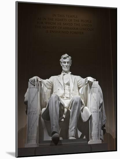 Lincoln Memorial, Washinton D.C., USA-Stocktrek Images-Mounted Photographic Print