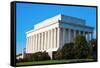 Lincoln Memorial-benkrut-Framed Stretched Canvas