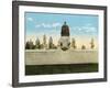 Lincoln Monument in Grant Park-null-Framed Photographic Print
