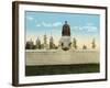 Lincoln Monument in Grant Park-null-Framed Photographic Print