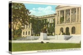 Lincoln Monument, University, Madison, Wisconsin-null-Stretched Canvas