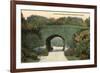 Lincoln Park Bridge, Chicago, Illinois-null-Framed Art Print