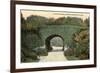 Lincoln Park Bridge, Chicago, Illinois-null-Framed Premium Giclee Print