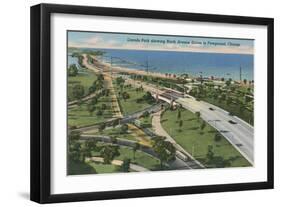 Lincoln Park, Chicago, Illiniois-null-Framed Art Print