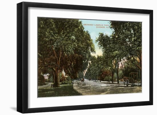 Lincoln Park, Chicago, Illinois-null-Framed Art Print
