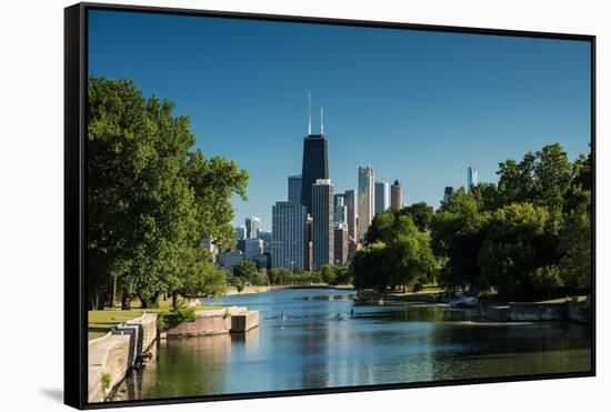 Lincoln Park Chicago-Steve Gadomski-Framed Stretched Canvas