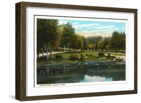 Lincoln Park, Duluth, Minnesota-null-Framed Art Print