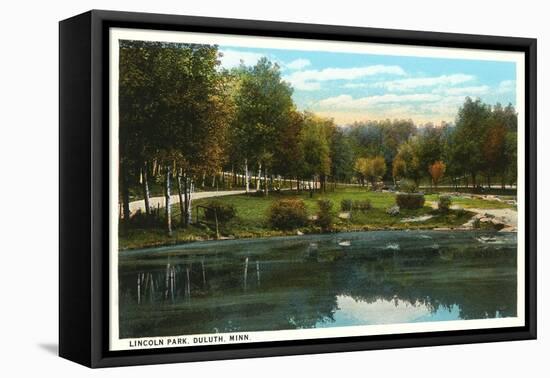 Lincoln Park, Duluth, Minnesota-null-Framed Stretched Canvas