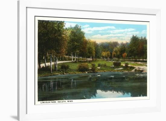 Lincoln Park, Duluth, Minnesota-null-Framed Premium Giclee Print