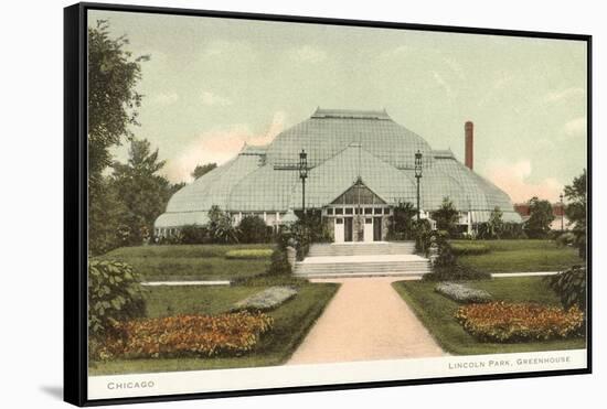 Lincoln Park Greenhouse, Chicago, Illinois-null-Framed Stretched Canvas