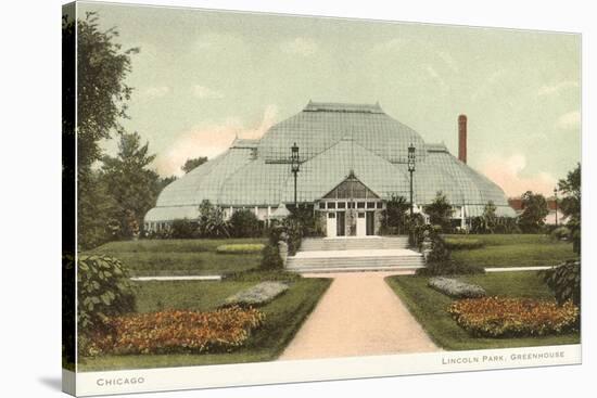 Lincoln Park Greenhouse, Chicago, Illinois-null-Stretched Canvas