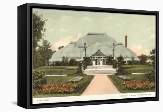 Lincoln Park Greenhouse, Chicago, Illinois-null-Framed Stretched Canvas