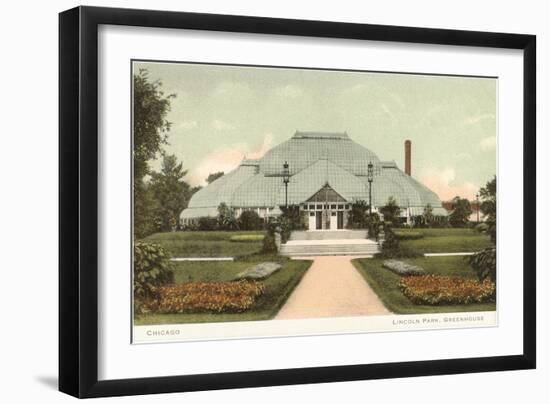 Lincoln Park Greenhouse, Chicago, Illinois-null-Framed Art Print