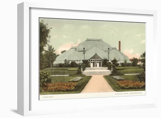 Lincoln Park Greenhouse, Chicago, Illinois-null-Framed Art Print