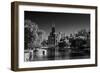 Lincoln Park Lagoon Chicago BW-Steve Gadomski-Framed Photographic Print