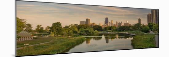 Lincoln Park Lagoon Chicago-Steve Gadomski-Mounted Photographic Print