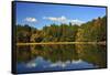 Lincoln Pond, Edward Niles Huyck Preserve, New York, USA-Michel Hersen-Framed Stretched Canvas