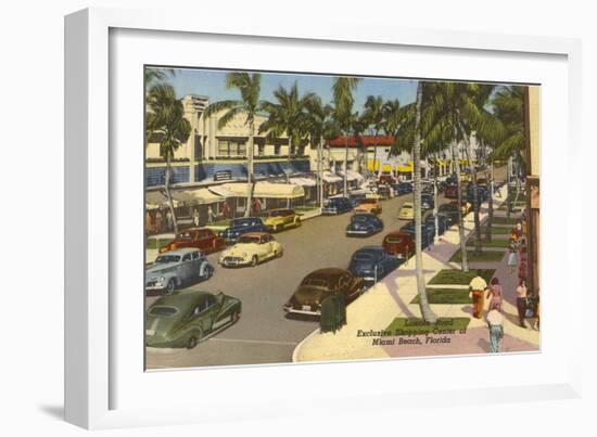 Lincoln Road, Miami Beach, Florida-null-Framed Art Print