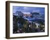 Lincoln Road Pedestrian Area, South Beach, Miami Beach, Florida, USA-Walter Bibikow-Framed Photographic Print