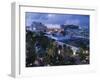 Lincoln Road Pedestrian Area, South Beach, Miami Beach, Florida, USA-Walter Bibikow-Framed Photographic Print