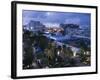 Lincoln Road Pedestrian Area, South Beach, Miami Beach, Florida, USA-Walter Bibikow-Framed Photographic Print