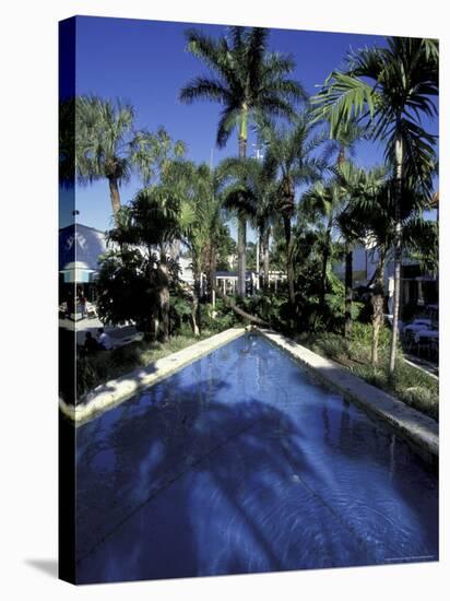 Lincoln Road, South Beach, Miami, Florida, USA-Robin Hill-Stretched Canvas