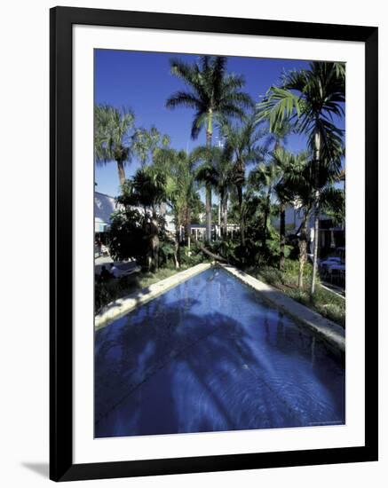 Lincoln Road, South Beach, Miami, Florida, USA-Robin Hill-Framed Photographic Print