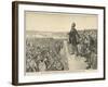 Lincoln's Address at the Dedication of the Gettysburg National Cemetery-null-Framed Giclee Print