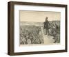 Lincoln's Address at the Dedication of the Gettysburg National Cemetery-null-Framed Giclee Print