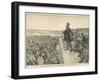 Lincoln's Address at the Dedication of the Gettysburg National Cemetery-null-Framed Giclee Print