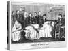 Lincoln's Death Bed, Pub. 1865-null-Stretched Canvas