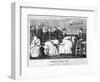 Lincoln's Death Bed, Pub. 1865-null-Framed Giclee Print