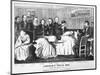 Lincoln's Death Bed, Pub. 1865-null-Mounted Giclee Print