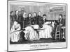 Lincoln's Death Bed, Pub. 1865-null-Mounted Giclee Print