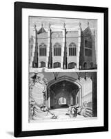 Lincoln's Inn Chapel, Holborn, London, 1751-George Vertue-Framed Giclee Print