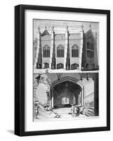 Lincoln's Inn Chapel, Holborn, London, 1751-George Vertue-Framed Giclee Print
